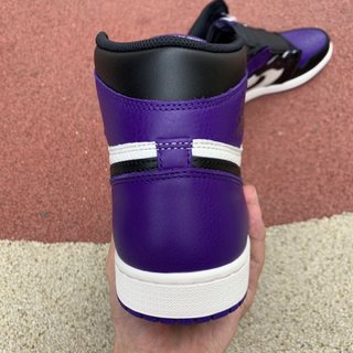 LJR Batch-Air Jordan 1 Retro High OG “Black Purple Toe"