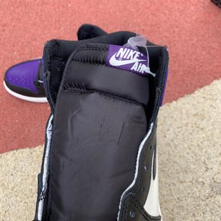 LJR Batch-Air Jordan 1 Retro High OG “Black Purple Toe"