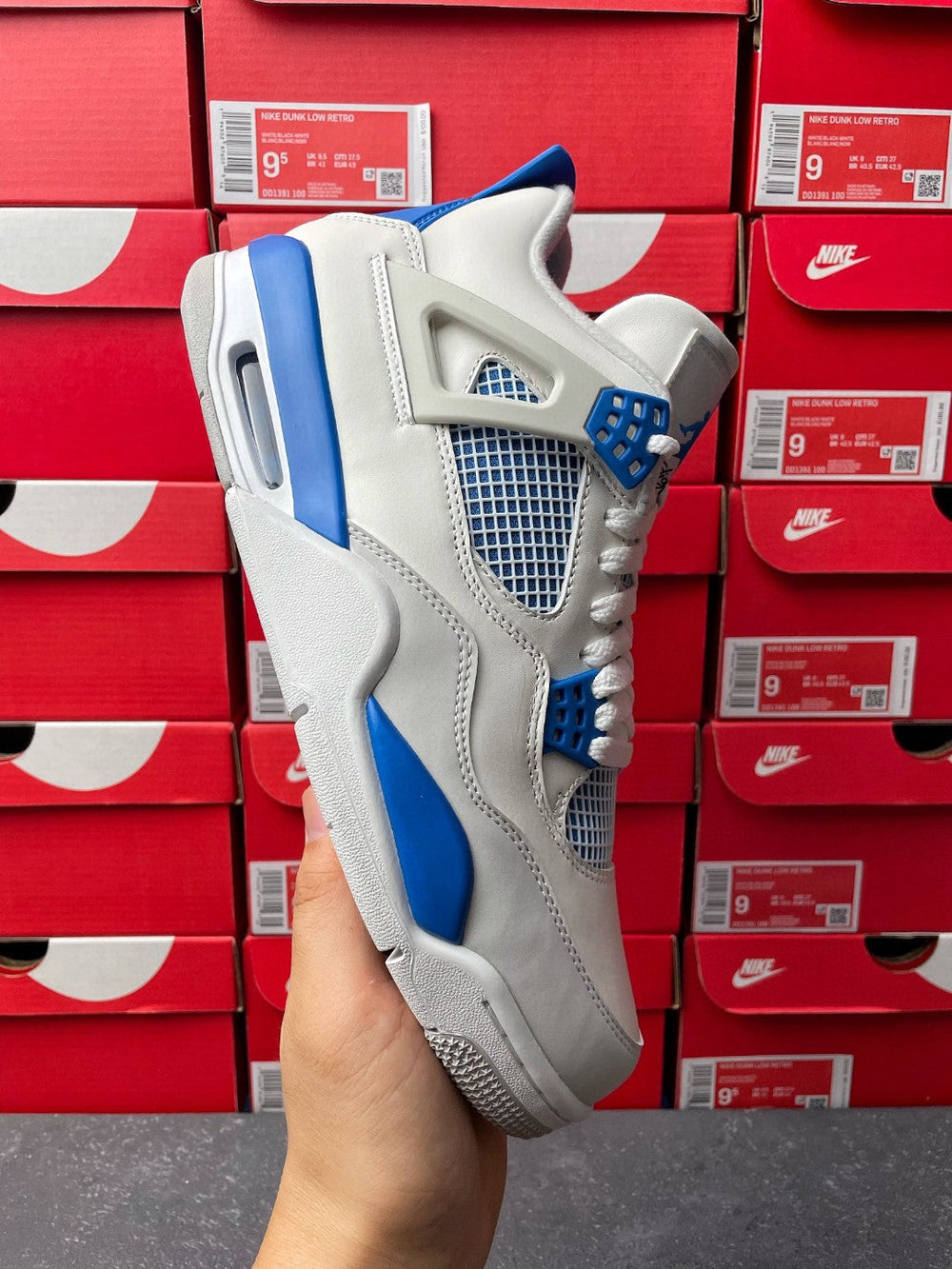 PK Batch-Air Jordan 4 “Military Blue”