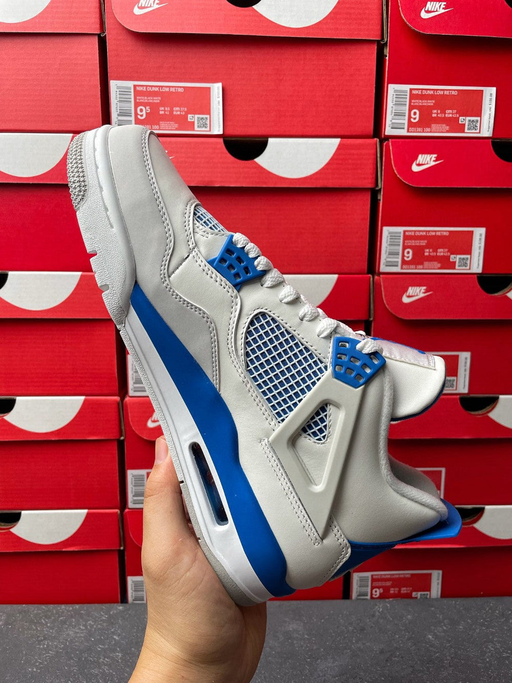 PK Batch-Air Jordan 4 “Military Blue”