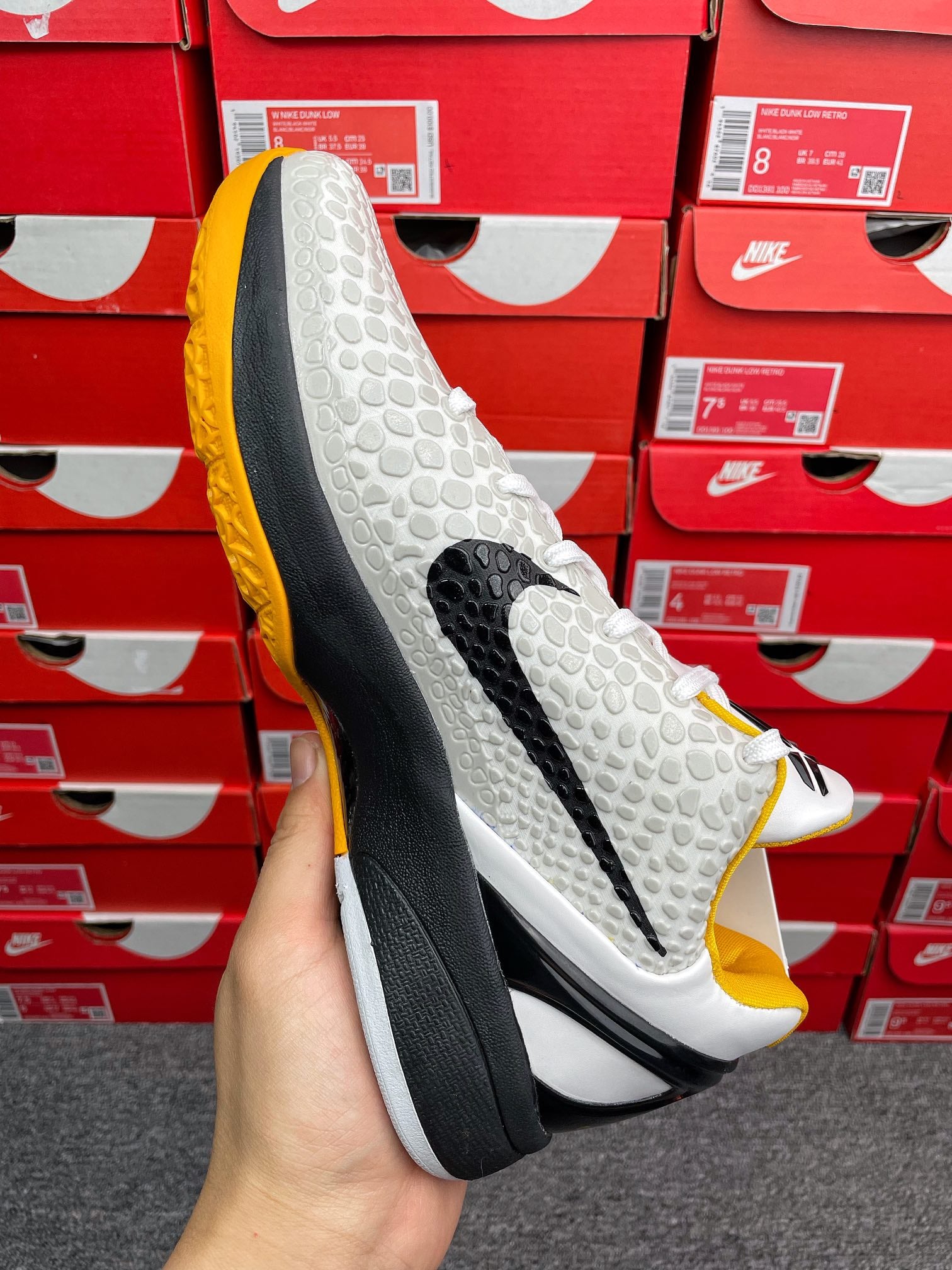 MAX Batch-Nike Kobe 6 Protro "White Del Sol"