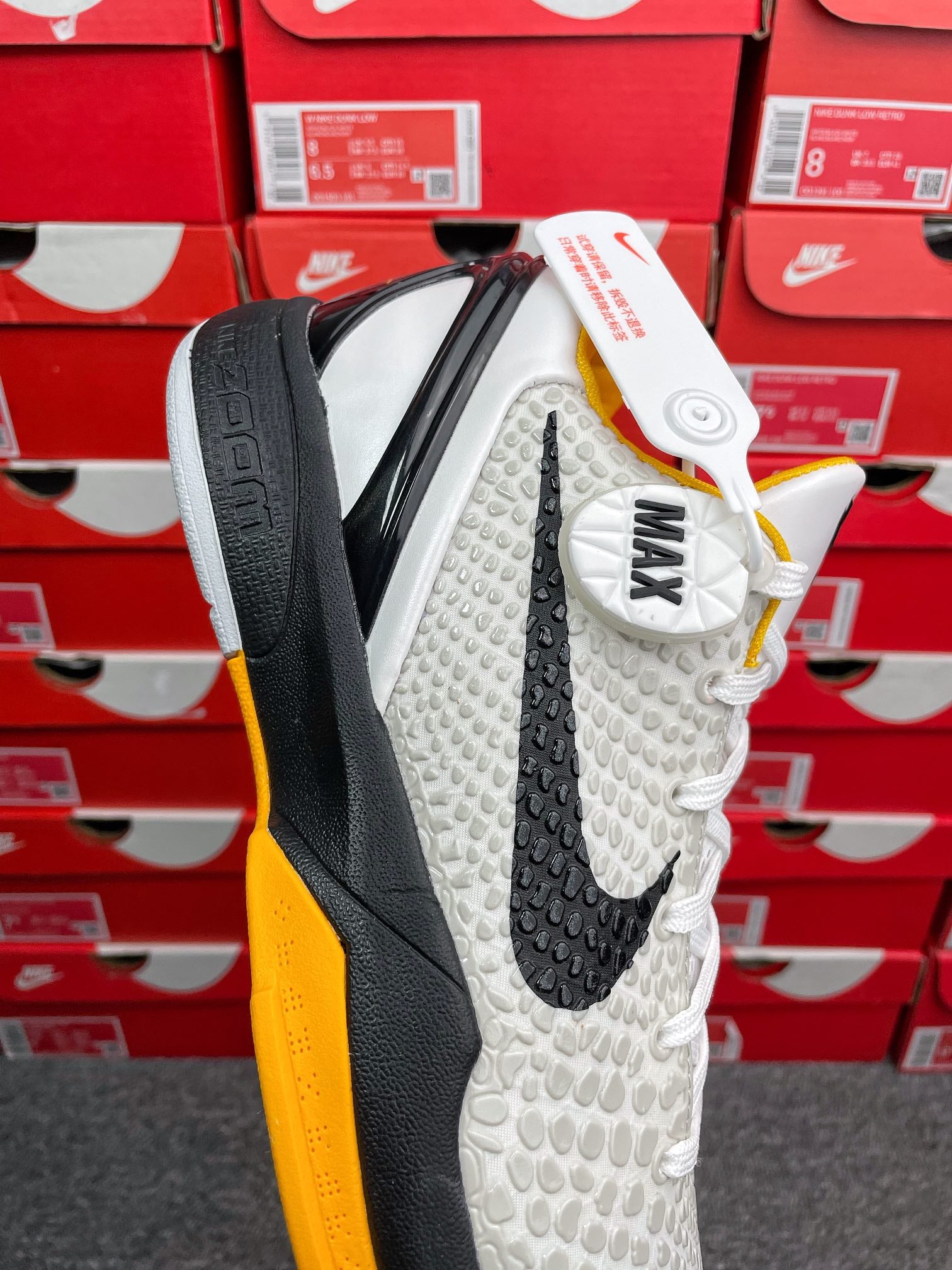 MAX Batch-Nike Kobe 6 Protro "White Del Sol"