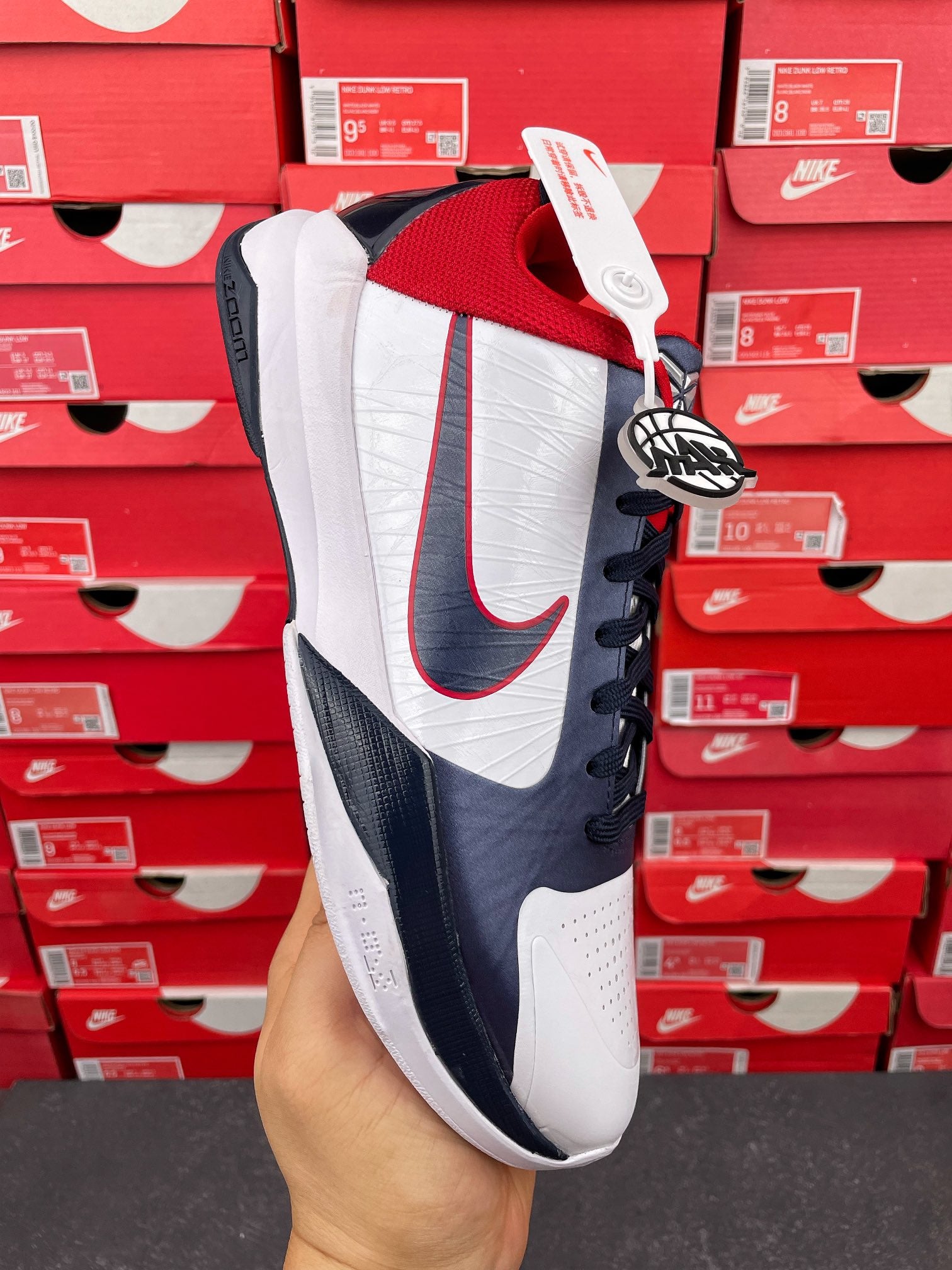 MAX Batch-NK Zoom Kobe 5 XDR Team USA