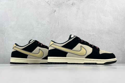 G Batch-Nike Dunk Low "Black Suede"