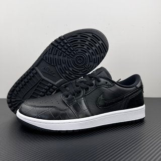 DT Batch-Aj1 Low OG Golf "Black Croc"