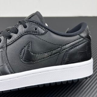 DT Batch-Aj1 Low OG Golf "Black Croc"