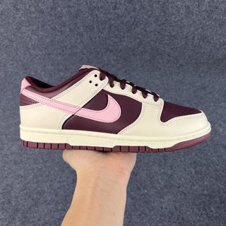 G Batch-Nike Dunk Low "Night Maroon and Medium Soft Pink"