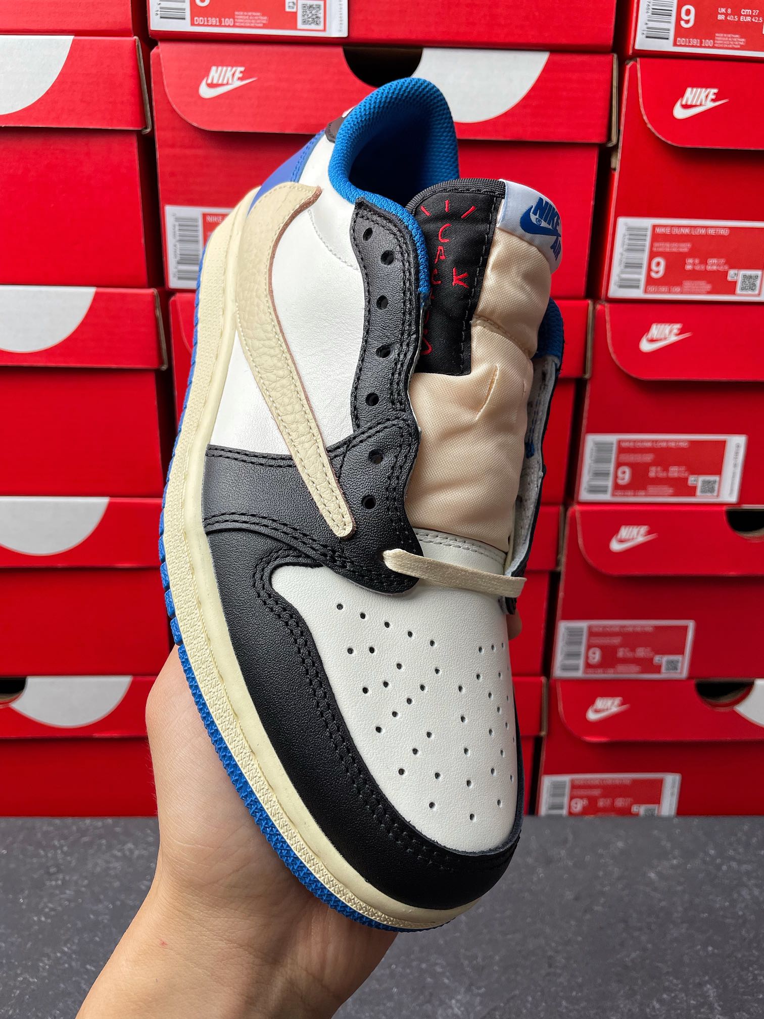 LJR Batch-Travis Scott x Air Jordan AJ1 "Fragment"