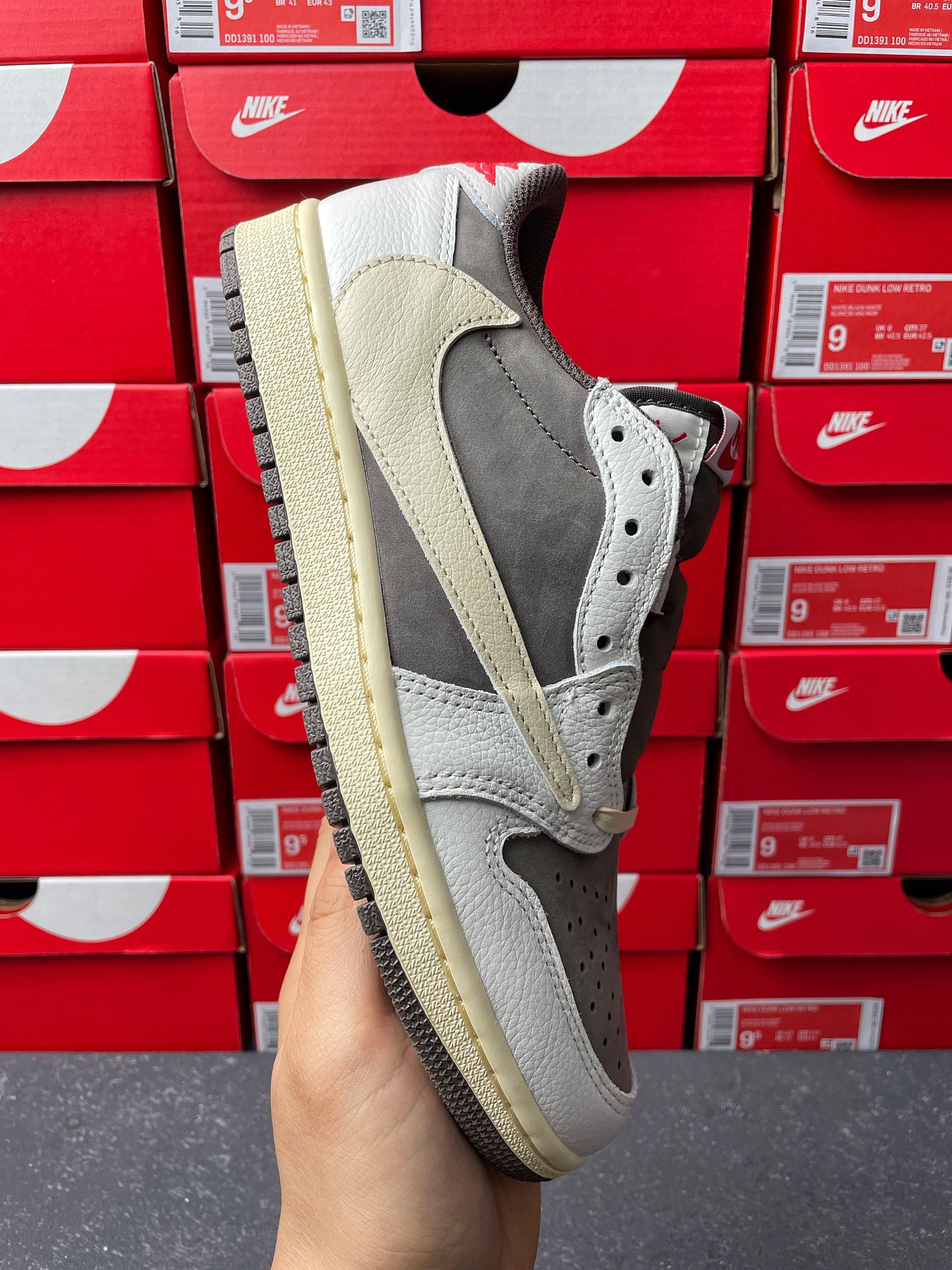 LJR Batch-Travis Scott x Air Jordan AJ1 "Reverse Mocha"