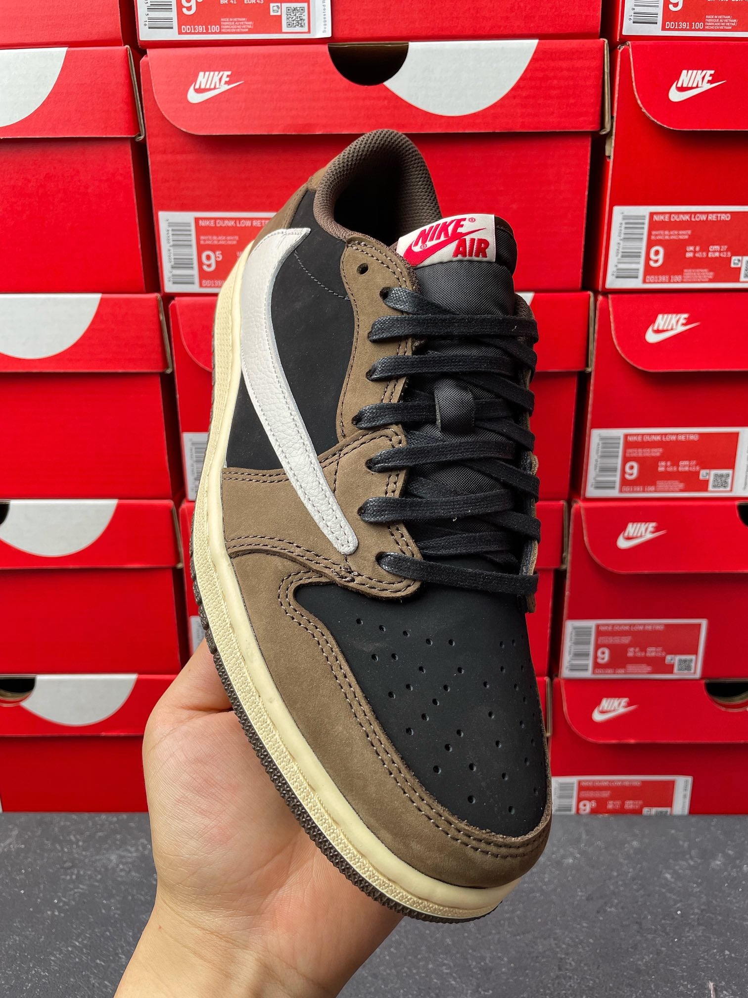 LJR Batch-Travis Scott x Air Jordan AJ1 "Mocha"