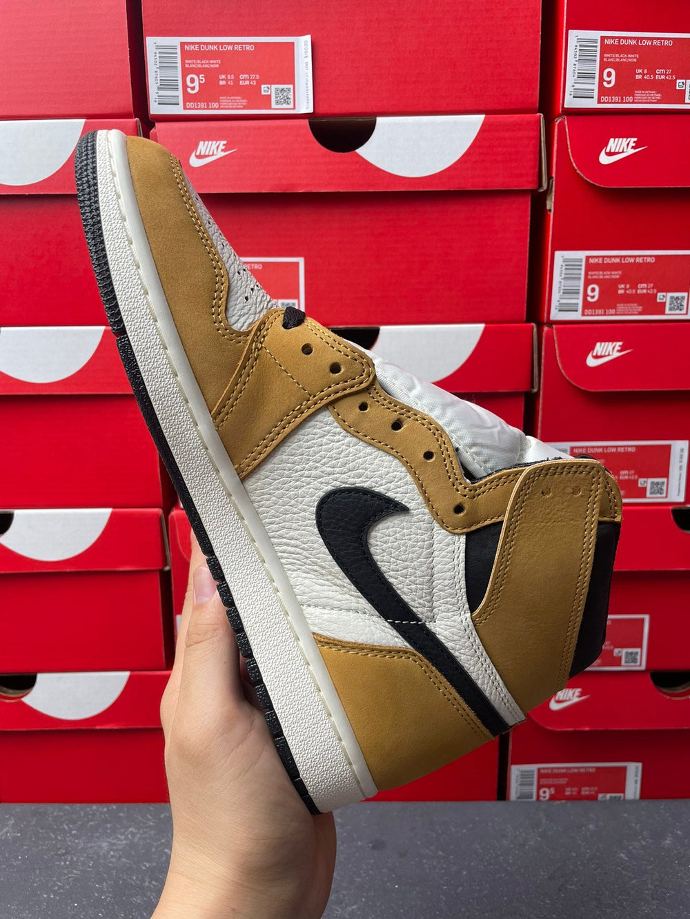 LJR Batch-Air Jordan 1 Retro High OG “Rookie of the Year”