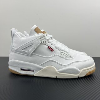 PB Batch-Jordan Air Jordan 4 levis white (levis tag)