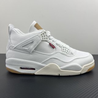 PB Batch-Jordan Air Jordan 4 levis white (levis tag)