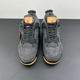 PB Batch-Air Jordan 4 levis black (levis tag)