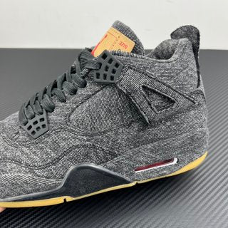 PB Batch-Air Jordan 4 levis black (levis tag)