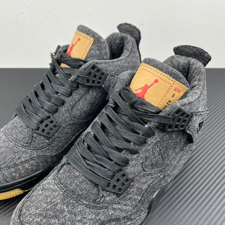 PB Batch-Air Jordan 4 levis black (levis tag)