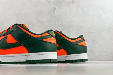 G Batch-Nike Dunk Low retro "'miami hurricanes"