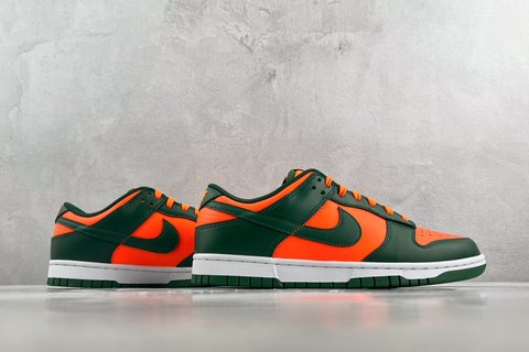 G Batch-Nike Dunk Low retro "'miami hurricanes"