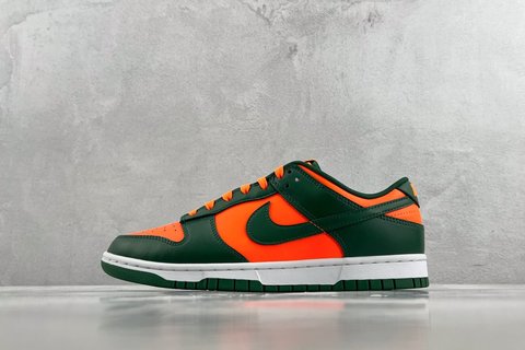 G Batch-Nike Dunk Low retro "'miami hurricanes"