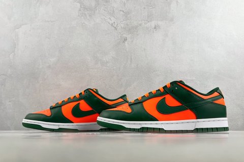 G Batch-Nike Dunk Low retro "'miami hurricanes"