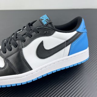 DT Batch-Air Jordan 1 Low 'Black and Dark Powder Blue'