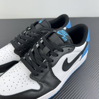 DT Batch-Air Jordan 1 Low 'Black and Dark Powder Blue'