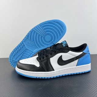 DT Batch-Air Jordan 1 Low 'Black and Dark Powder Blue'