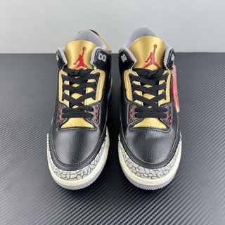 PB Batch-Air Jordan 3 Betro "Black Gold"