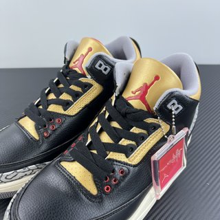 PB Batch-Air Jordan 3 Betro "Black Gold"