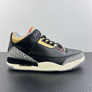 PB Batch-Air Jordan 3 Betro "Black Gold"