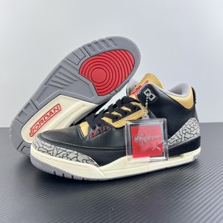 PB Batch-Air Jordan 3 Betro "Black Gold"