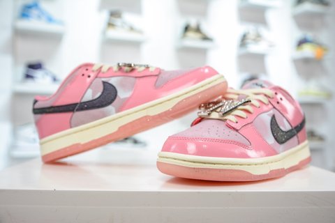 AY Batch-Nike Dunk Low "Hot Punch and Pink Foam"