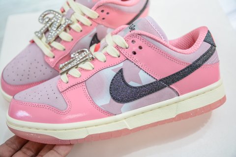 AY Batch-Nike Dunk Low "Hot Punch and Pink Foam"