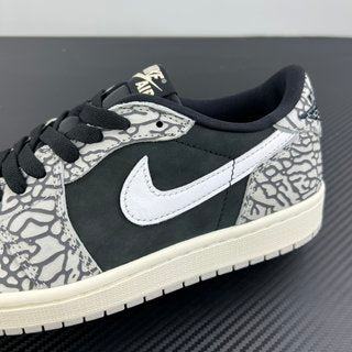 DT Batch-Air Jordan 1 Low OG "Black Elephant"