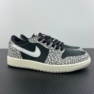 DT Batch-Air Jordan 1 Low OG "Black Elephant"