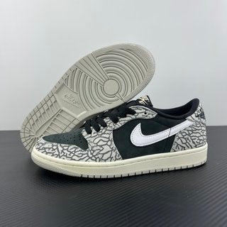 DT Batch-Air Jordan 1 Low OG "Black Elephant"