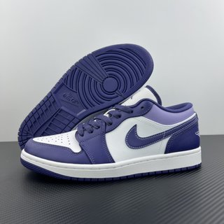 DT Batch-Air Jordan 1 Low Covered In Purple Tones