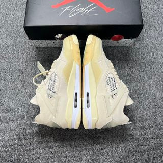 GX Batch-Air Jordan 4 OW "Sail"