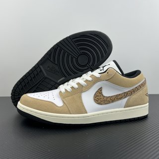 DT Batch-Air Jordan 1 Low SE "Brown Elephant'