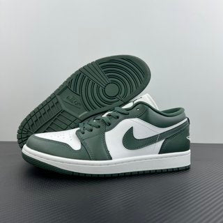 DT Batch-Air Jordan 1 Low "White Olive"