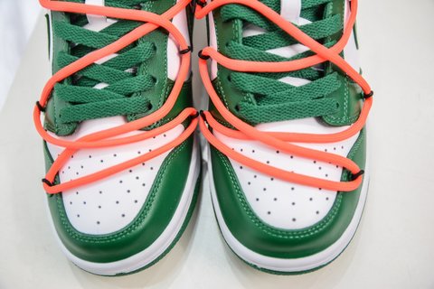 AY Batch-Off-White x Nike Dunk Low LTHR OW