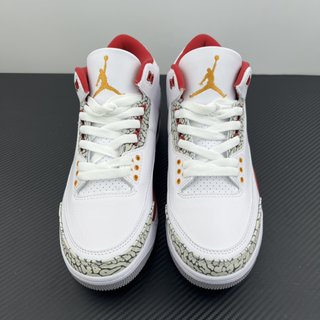 PB Batch-Air Jordan 3 "'cardinal red"'