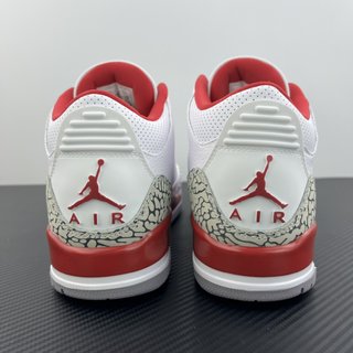 PB Batch-Air Jordan 3 "'cardinal red"'