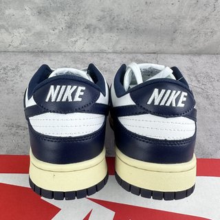 G Batch-Nike Dunk Low "Midinight Navy and White”