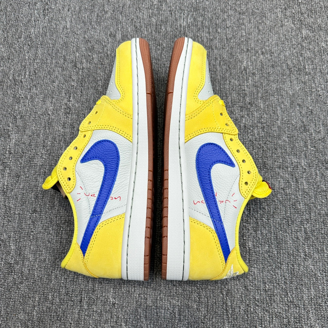 LJR Batch-Travis Scott x Air Jordan AJ1 "Canary"