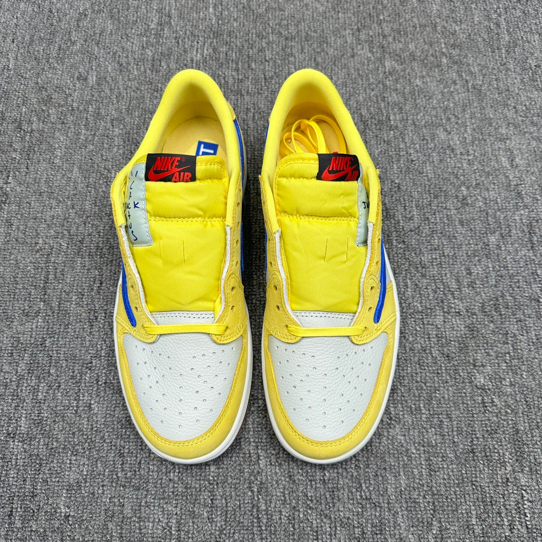 LJR Batch-Travis Scott x Air Jordan AJ1 "Canary"