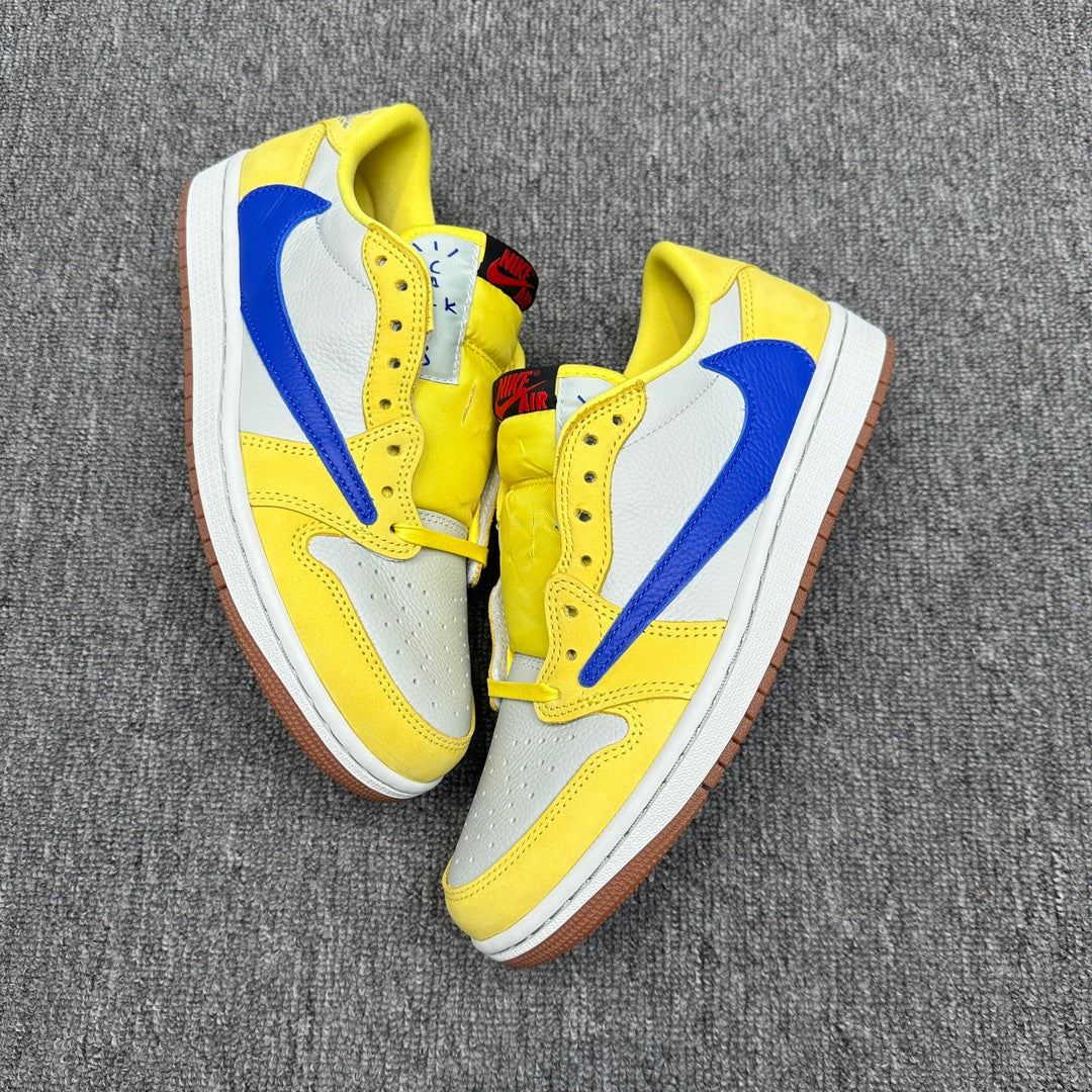 LJR Batch-Travis Scott x Air Jordan AJ1 "Canary"