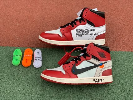 LJR Batch-Off White × Air Jordan 1 Retro High OG “ Chicago”